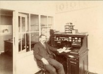 Interior view of Worcester Bleach and Dye Works - West Fremont Street